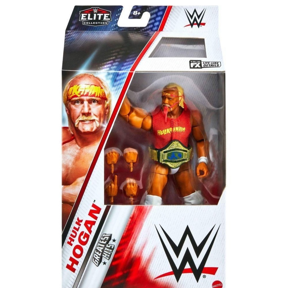 WWE Elite Collection Hulk Hogan Figure with Belt Greatest Hits